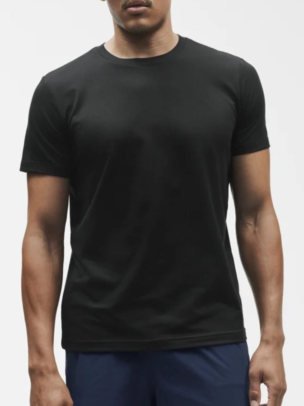 Alo Conquer Reform Crewneck Short Sleeve Black Men's Medium NWT